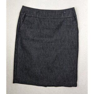 NYC NEW YORK CLOTHING - WOMEN'S DENIM PENCIL SKIRT - SIZE 6